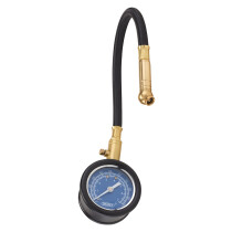 Draper 69924 TPG100A Tyre Pressure Gauge with Flexible Hose