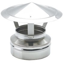 Clarke  6911259 6" HTS SS 150X  Stainless Steel Standard Cowl