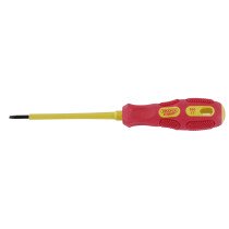 Draper 69211 960 Expert 2.5mm x 75mm Fully Insulated Plain Slot Screwdriver