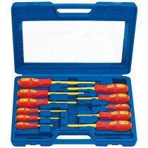 Draper 69234 960/11 Expert 11 Piece Fully Insulated Screwdriver Set