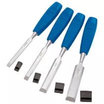 Draper 69619 WCS/4 4 Piece Bevel Edge Wood Chisel Set