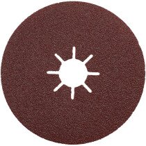 Clarke 6502403 Grit 80 Aluminium Oxide Fibre Backed Discs 115x22mm Pack x 5