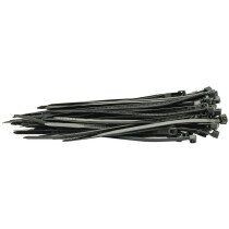 Draper 70389 CT1B Black Nylon Cable Ties 2.5 x 100mm (100 Pieces)