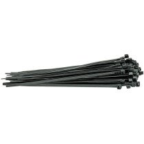 Draper 70393 CT3B Black Nylon Cable Ties 4.8 x 200mm (100 Pieces)