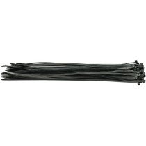 Draper 70400 CT5B Black Nylon Cable Ties 4.8 x 400mm (100 Pieces)
