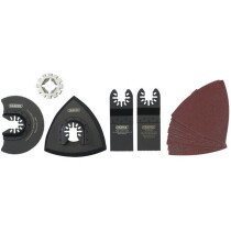 Draper 70481 APT518 Oscillating Multi-Tool Accessory Kit (15 Piece)