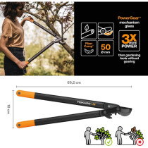Fiskars 112590 L78 PowerGear™ Bypass Loppers - Large