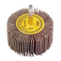 Draper 71919 PTAFW60 Abrasive Flap Wheel (60mm x 30mm 80 Grit)