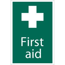 Draper 72534 SS41 'First Aid' Safety Sign