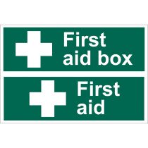 Draper 72542 SS42 'First Aid Box' Safety Sign