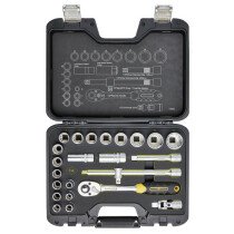 CK T4662 Socket Set 1/2in Drive Metric 24Pce