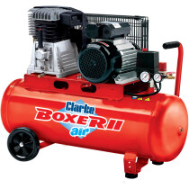 Clarke 2245313 Boxer II 14/100P (O/L) 14cfm 100 Litre 3HP Belt Driven Air Compressor (230V)