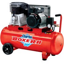 Clarke 2245313 Boxer II 14/100P (O/L) 14cfm 100 Litre 3HP Belt Driven Air Compressor (230V)