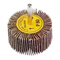 Draper 76465 PTAFW60 Abrasive Flap Wheel (60mm x 30mm 60 Grit)