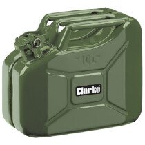 Clarke 7649975 JC10LG Green 10 Litre Fuel Can 