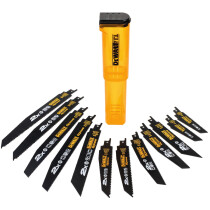 DeWalt DT2441L-QZ 2X Long Life Reciprocating Saw Blade Set 12pc