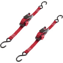Clarke 1801234 CHT234 25mm x 4.5m Manual Ratchet Tie Downs (2 pack)