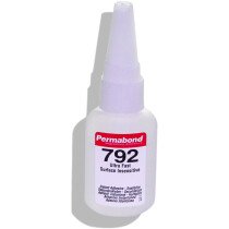 Permabond 792 - 20g Cyanoacrylate 'Superglue' Surface Insensitive Clear Adhesive C792 (Box of 15)