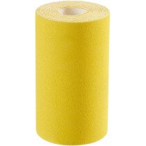 Clarke 6502376 P80 Yellow Aluminium Oxide Roll 25m x 115mm