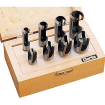 Clarke 1801367 CHT367 - 8 piece Drill Plug Cutter Set