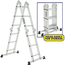 Clarke 3500218 FPL3 10-in-1 Multi Function Aluminium Ladder