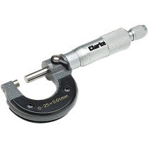 Clarke 4500280 CM180 0-25mm Micrometer