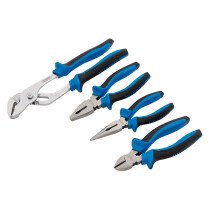Draper 81147 SGPS/4 Soft Grip Pliers Set (4 Piece)