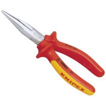 Knipex 25 06 160 SBE 160mm Fully Insulated Long Nose Pliers 81238
