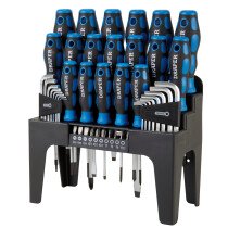 Draper 81294 865/44 Soft Grip Screwdriver, Hex Key and Bit Set (44 Piece)