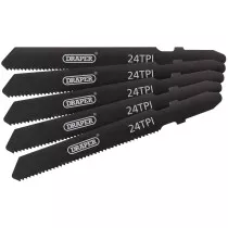 Draper 81729 DT118A Expert 5 Piece DT118A 92mm Jigsaw Blade Set