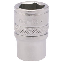 Draper 82144 B-MM/MS 1/4" Square Drive Socket (11mm)