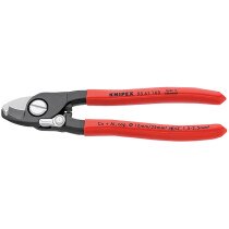 Knipex 95 41 165SBE 165mm Copper or Aluminium Only Cable Shear with Sprung Handles 82576