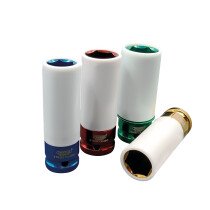 Draper 82972 AWNSS/4 1/2" Drive Wheel Nut Sockets for Alloy Wheels (4 Piece)