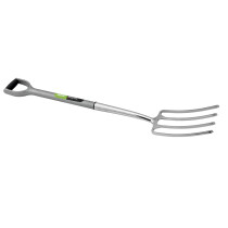 Draper 83753 DFS-EL/I Extra Long Stainless Steel Garden Fork with Soft Grip