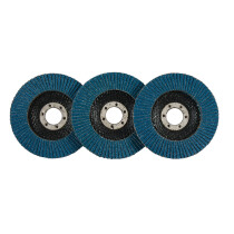 Draper 84096 FDZB115 Zirconium Oxide Flap Discs, 115 X 22.23mm, 40 Grit (Pack Of 10)