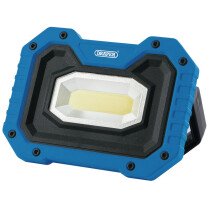 Draper 87836 FL/500/B 5W COB LED Worklight (4 x AA Batteries Supplied) 500 Lumens