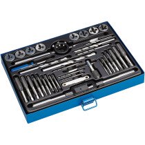 Clarke 1801774 CHT774 37 Piece Metric Tap & Die Set