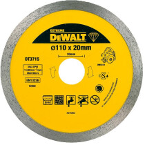 Dewalt DT3715-QZ 110mm Premium Porcelain Marble & Granite Cutting Blade For DWC410