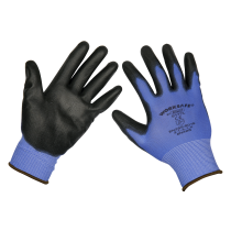 Sealey 9117L/B120 Lightweight Precision Grip Gloves (Large) - Pack of 120 Pairs