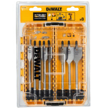 DeWalt DT70750-QZ 8pc Std Flatwood Set