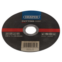 Draper 94774 CGF9 Metal Cutting Disc, 125 X 1 X 22.23mm