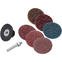 Clarke 3120194 CAT177 50mm Backing Pad & Grinding Discs for CAT176