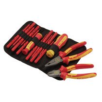 Draper 94860 XP1000/TK4 Xp1000 Vde Slimline Interchangeable Screwdriver And Pliers Set (14 Piece)