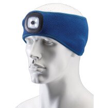 Draper 95171 HBT-B Headband with USB Rechargeable LED Torch 1W Blue One Size