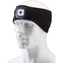 Draper 95172 HBT-BL Headband with USB Rechargeable LED Torch 1W Black One Size