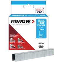 Arrow A508IP-6 Staples Bulk 12mm 1/2" (5,000) T50