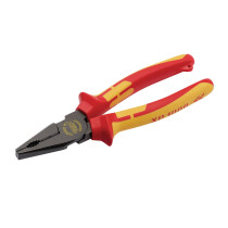 Draper 99064 XP1000HLCP Xp1000® Vde Hi Leverage Combination Pliers, 200mm, Tethered