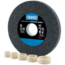 Draper 99564 BG15016C Aluminium Oxide Bench Grinding Wheel 36G (150mm x 16mm)