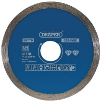 Draper 99778 DBC1 Continuous Diamond Blade (110mm)