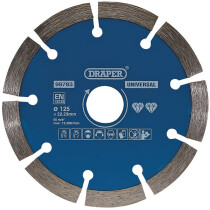 Draper 99783 DBS2 Segmented Diamond Blade (125mm)